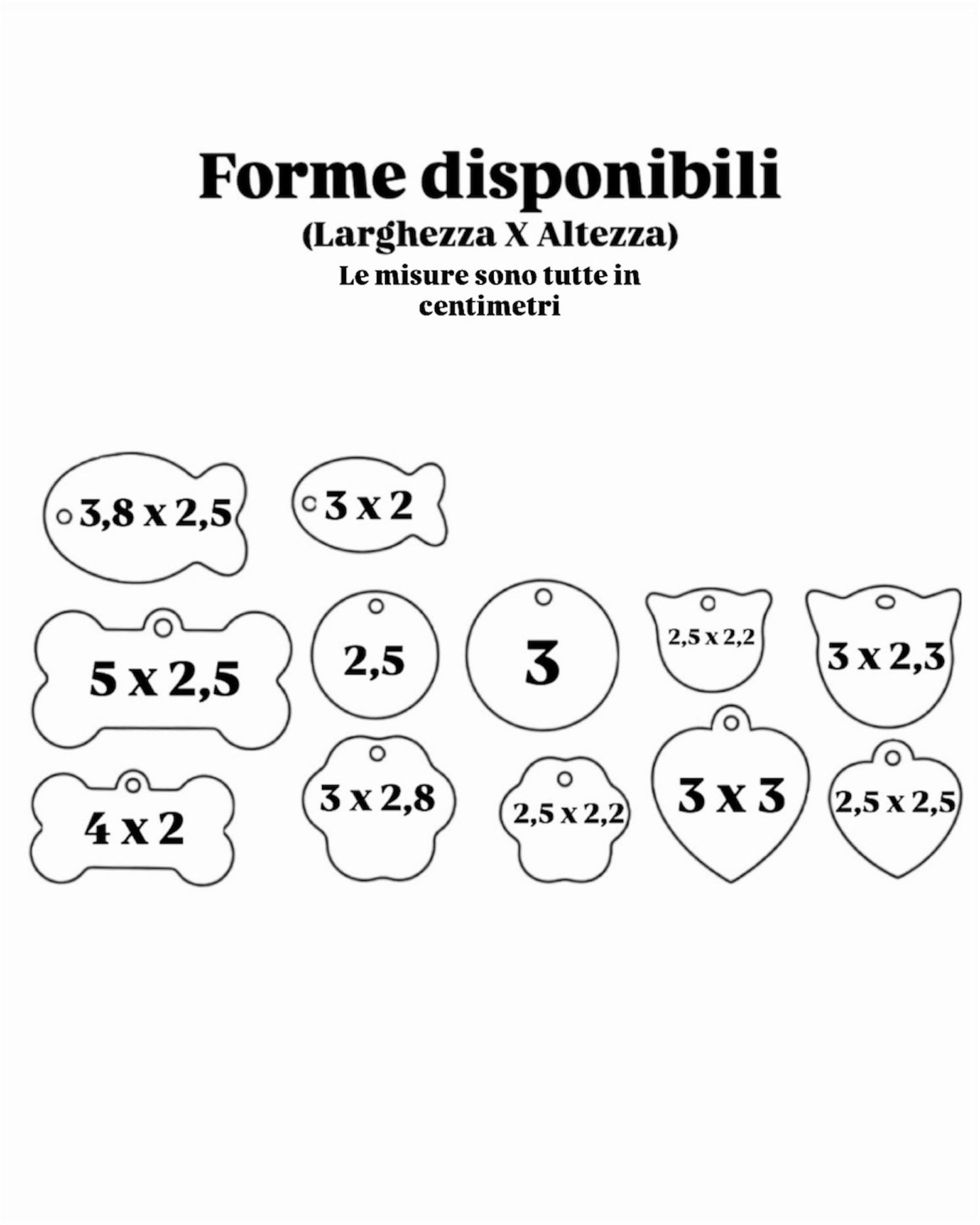 Medaglietta personalizzata premium