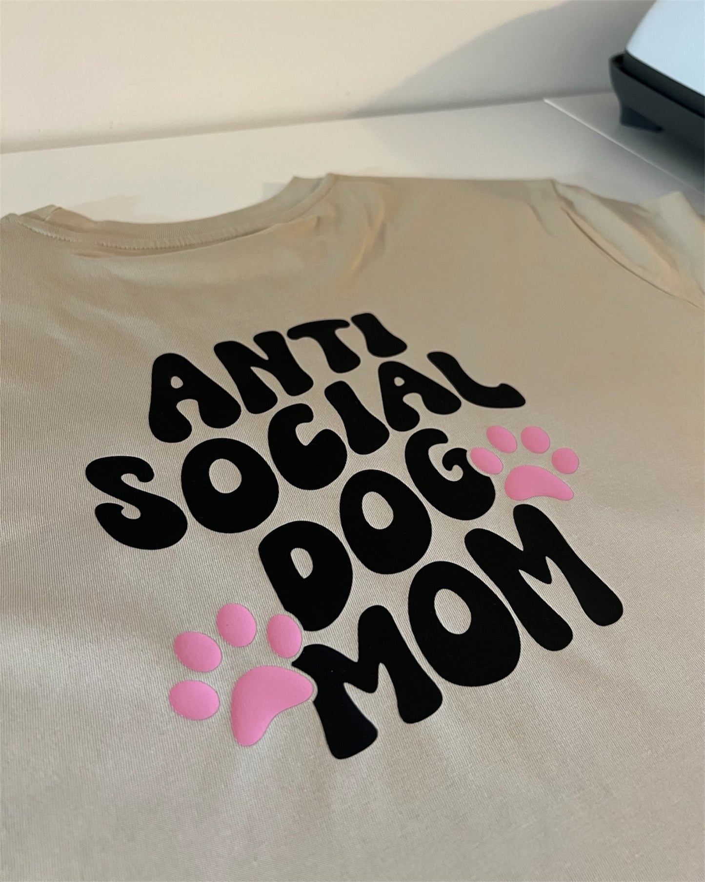 "Antisocial Dog Mom" - t-shirt
