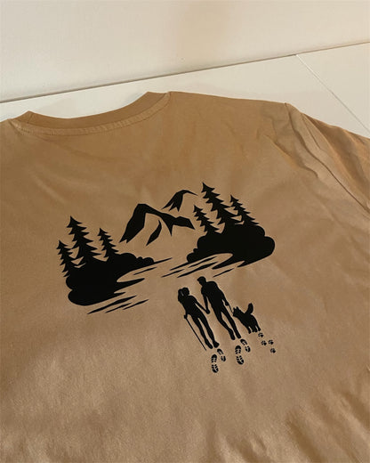 STEPS IN THE WOODS - t-shirt