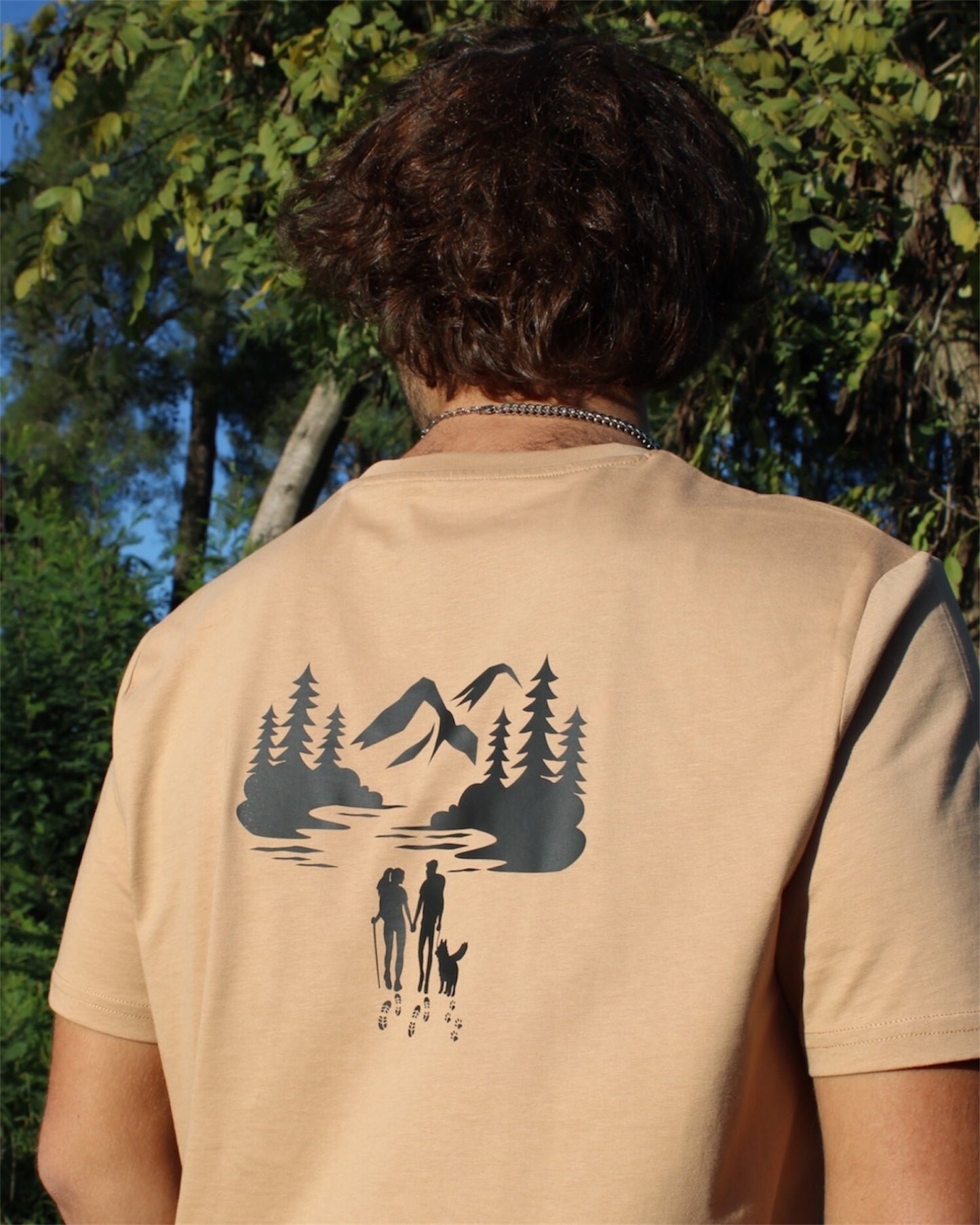 STEPS IN THE WOODS - t-shirt