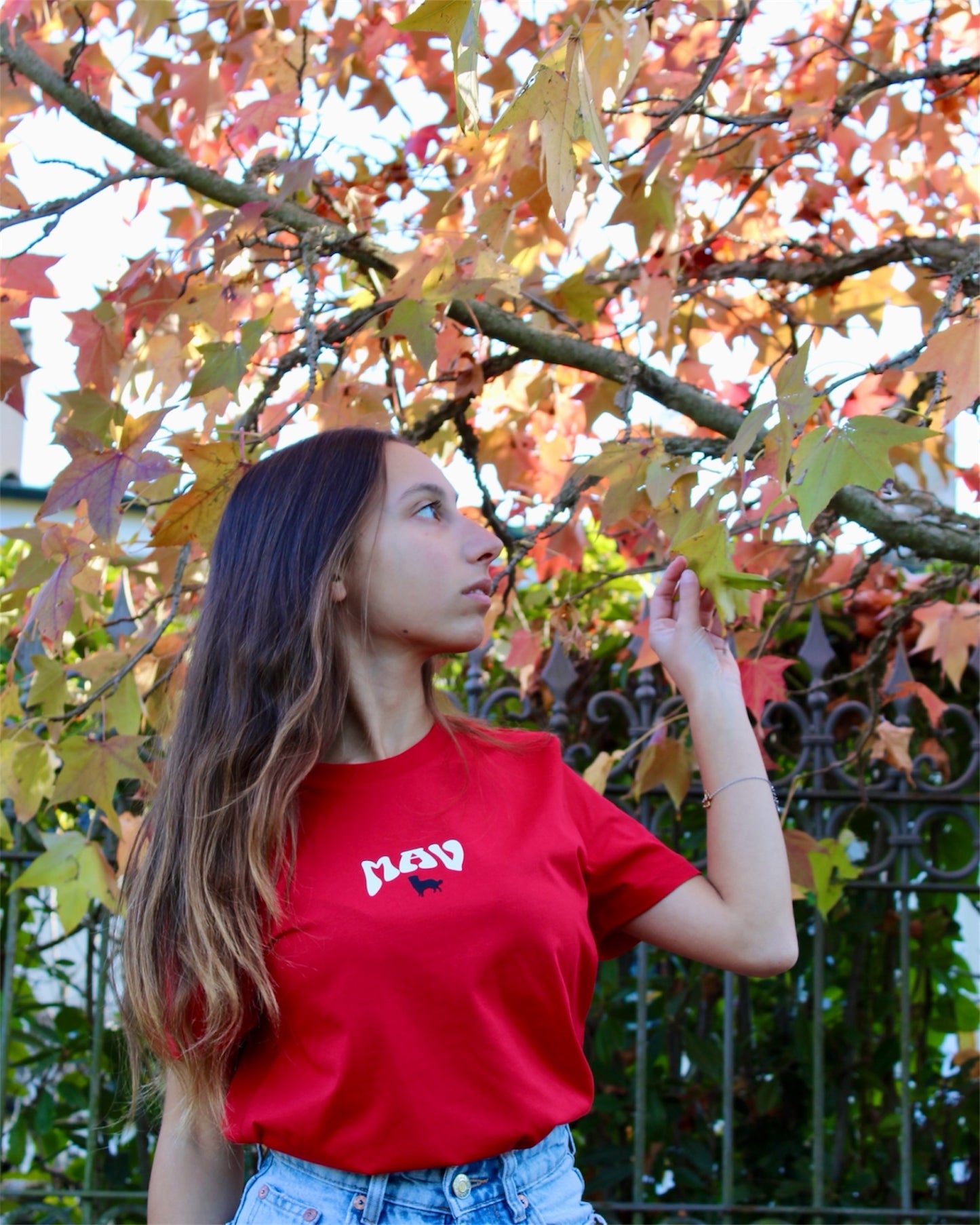RED TRICOLOR - t-shirt