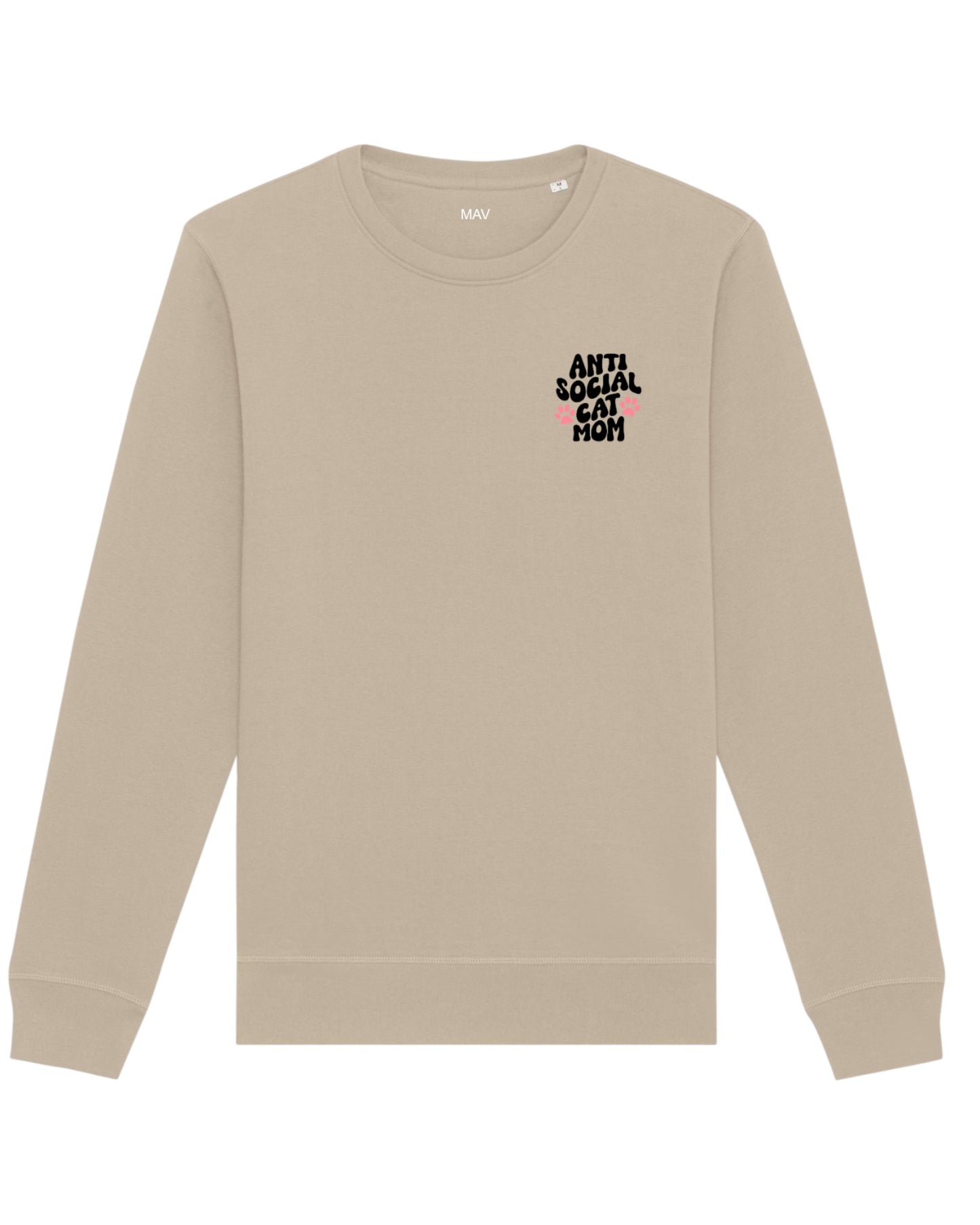 "Antisocial Cat Mom" - felpa