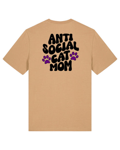 "Antisocial Cat Mom" - t-shirt
