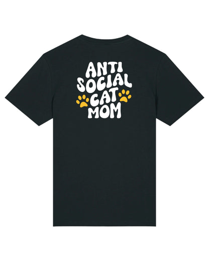 "Antisocial Cat Mom" - t-shirt