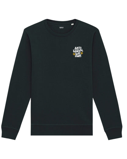 "Antisocial Cat Mom" - felpa