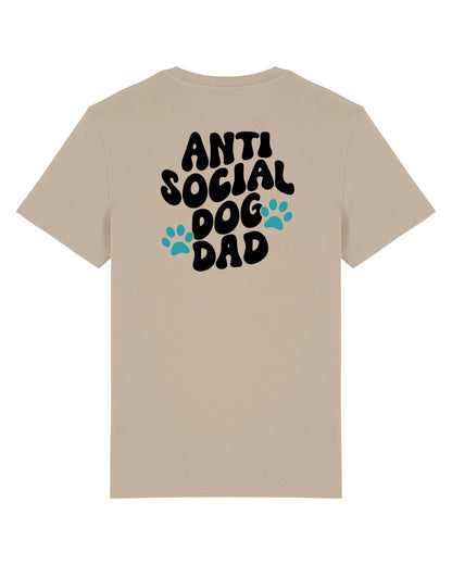 "Antisocial Dog Dad" - t-shirt