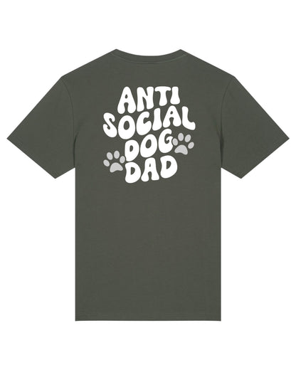 "Antisocial Dog Dad" - t-shirt