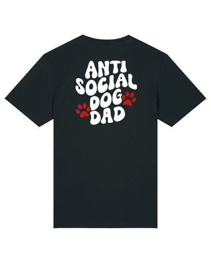 "Antisocial Dog Dad" - t-shirt