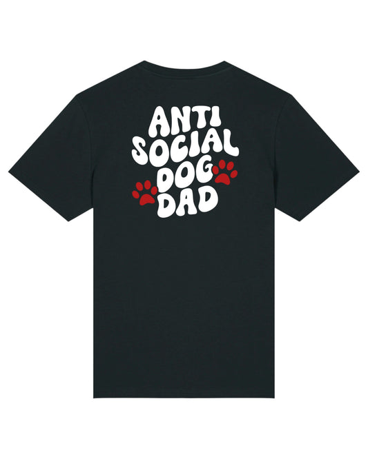 "Antisocial Dog Dad" - t-shirt