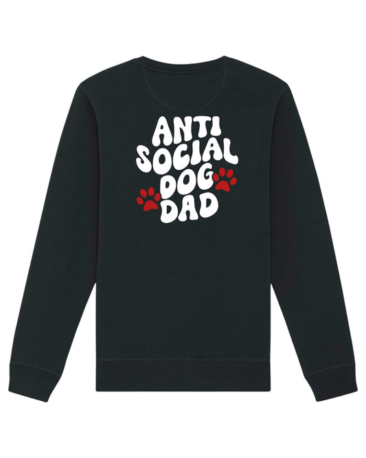 "Antisocial Dog Dad" - felpa