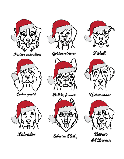 Christmas Dog - t-shirt