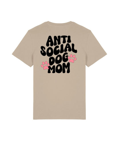 "Antisocial Dog Mom" - t-shirt