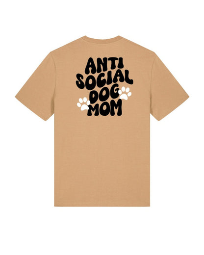 "Antisocial Dog Mom" - t-shirt